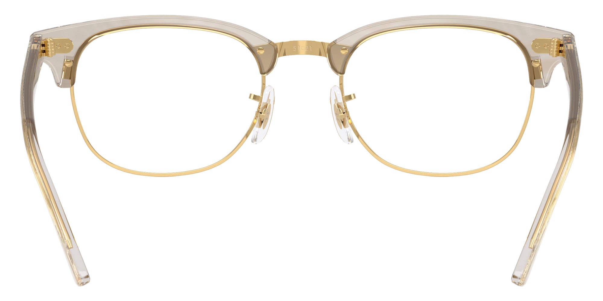 Ray-Ban® RX5154 RX5154 8291 53 Eyeglasses - Photo Waves Gray