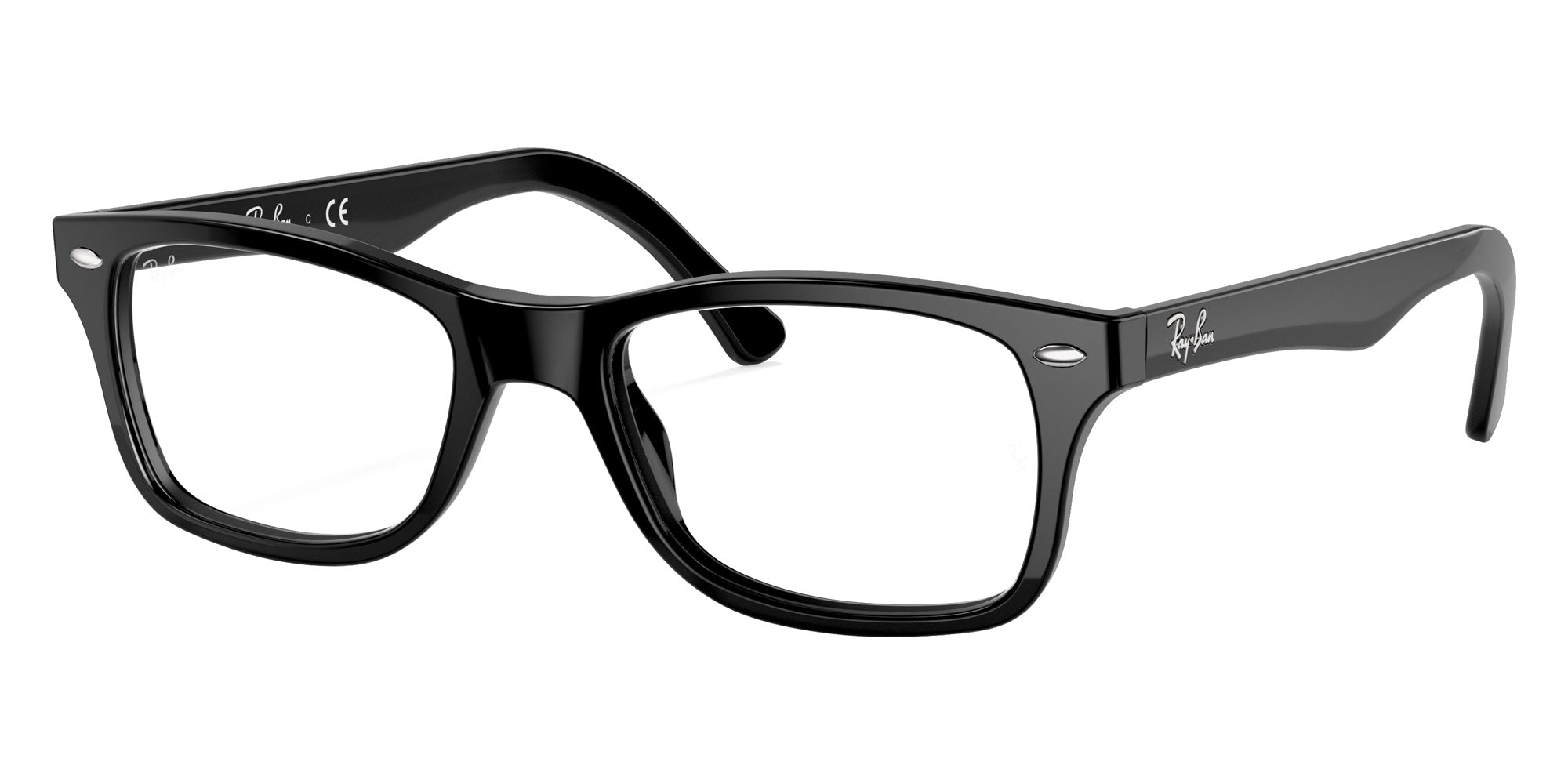 Ray-Ban® RX5228 RX5228 2000 53 Eyeglasses - Black