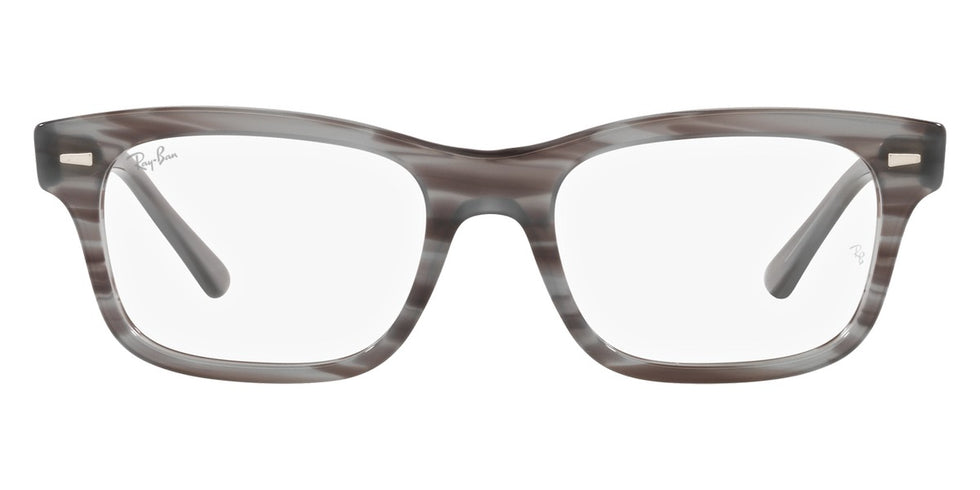 Ray-Ban® Mr BuRBank RX5383 RX5383 8285 56 - Havana on Transparent Eyeglasses