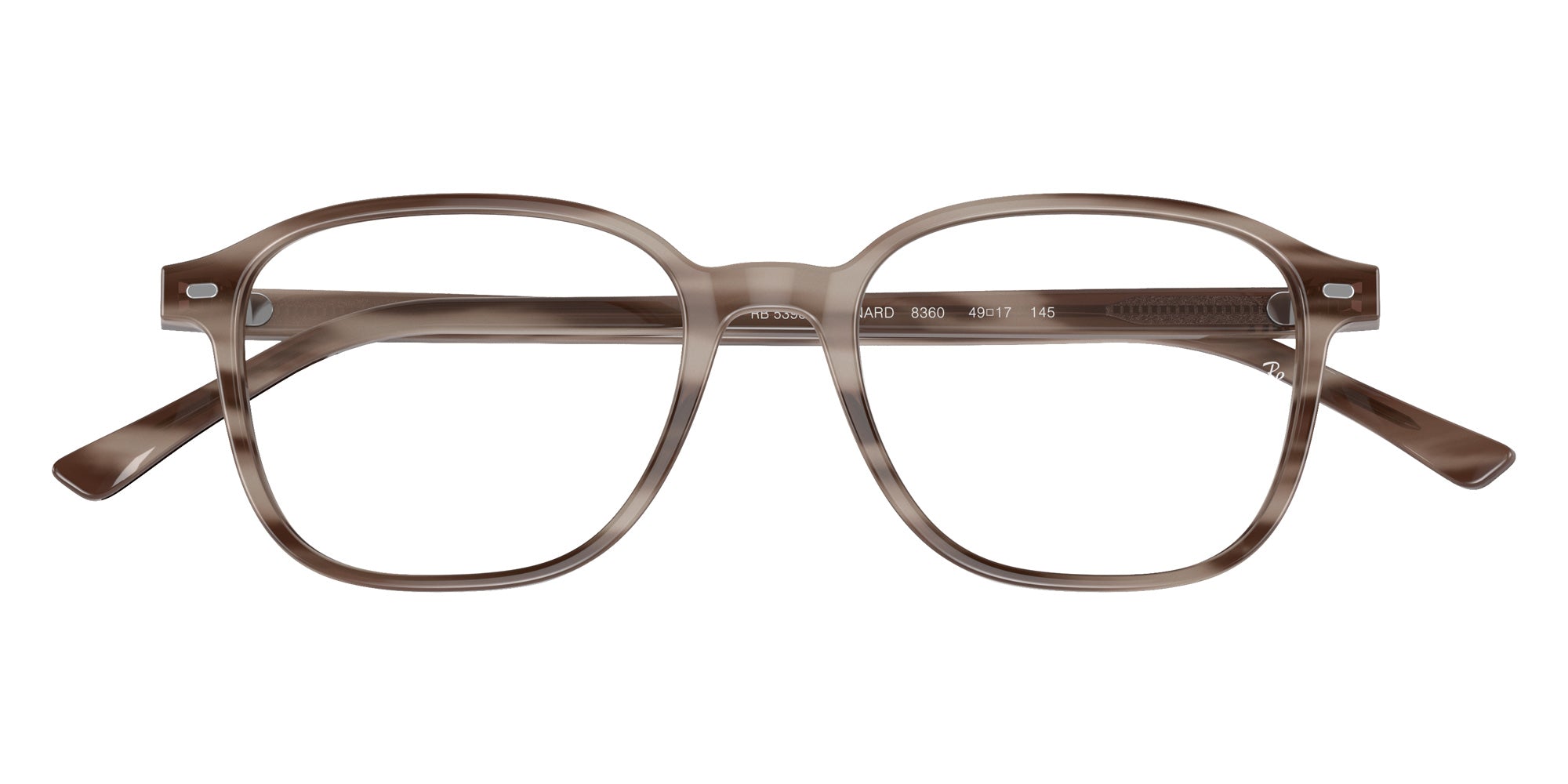Ray-Ban® RX5393 RX5393 8360 51 Eyeglasses - Striped Gray