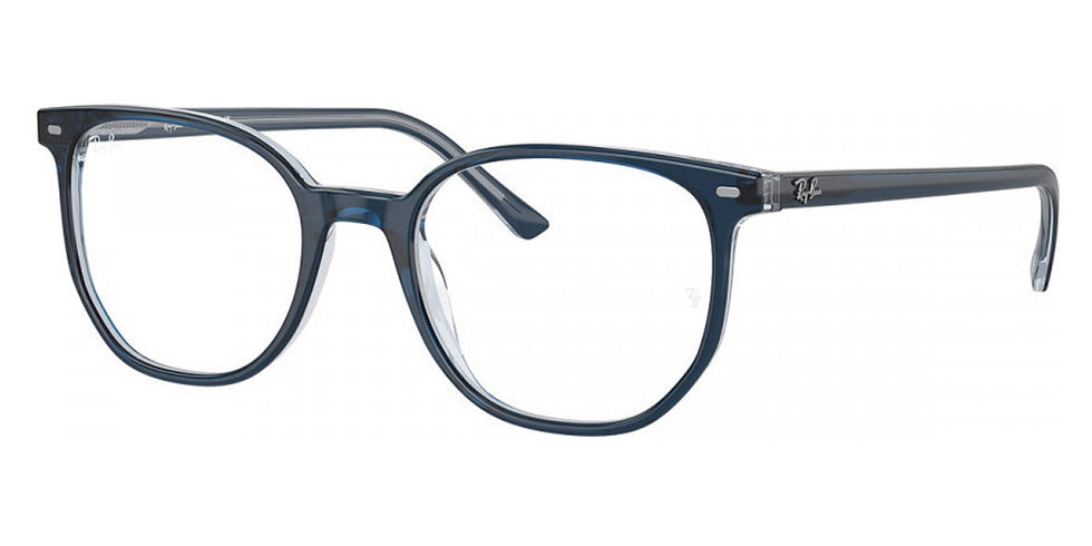 Ray-Ban® Elliot RX5397 RX5397 8324 52 - Blue on Transparent Blue Eyeglasses