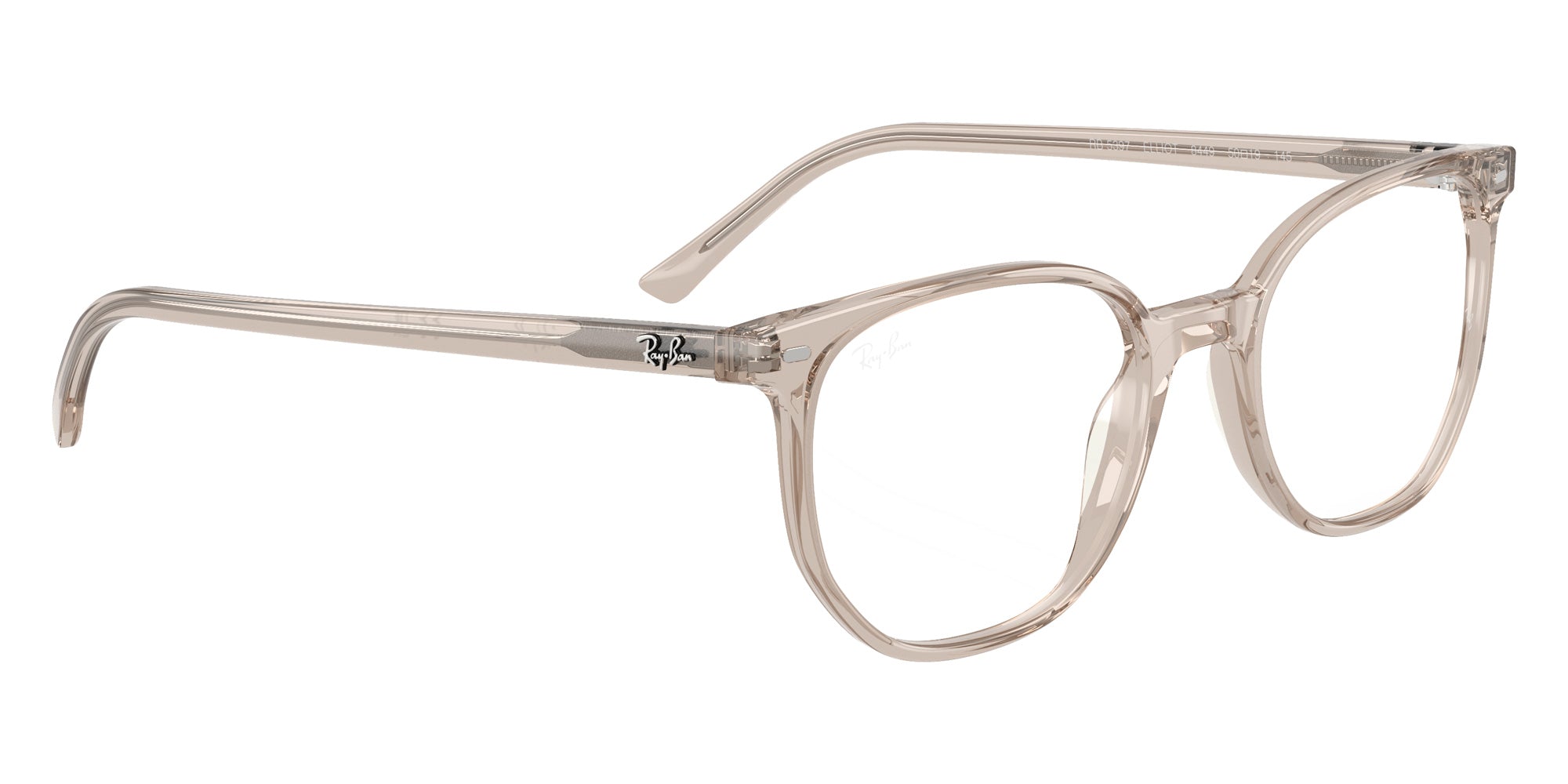 Ray-Ban® RX5397 RX5397 8449 50 Eyeglasses - Transparent Light Brown