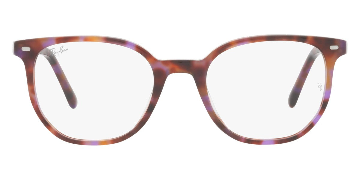 Ray-Ban® Elliot RX5397F RX5397F 8175 52 - Brown/Violet Havana Eyeglasses