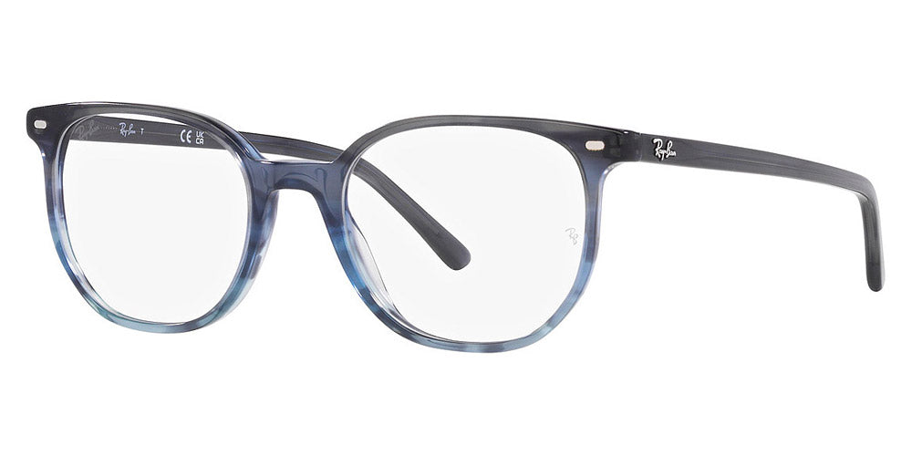 Ray-Ban® Elliot RX5397F RX5397F 8254 52 - Striped Gray and Blue Eyeglasses