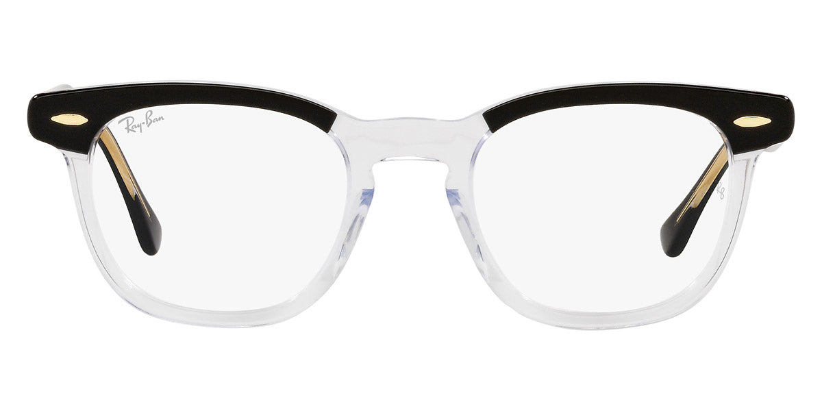 Ray-Ban® Hawkeye RX5398 RX5398 8111 50 - Gray on Transparent Eyeglasses