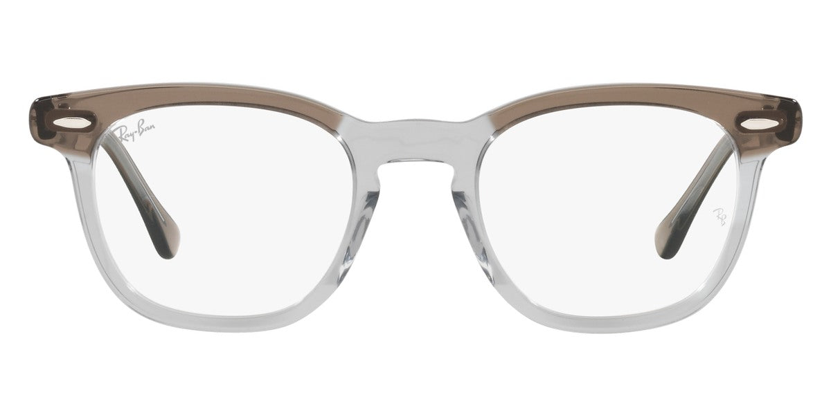 Ray-Ban® Hawkeye RX5398 RX5398 8111 48 - Gray on Transparent Eyeglasses