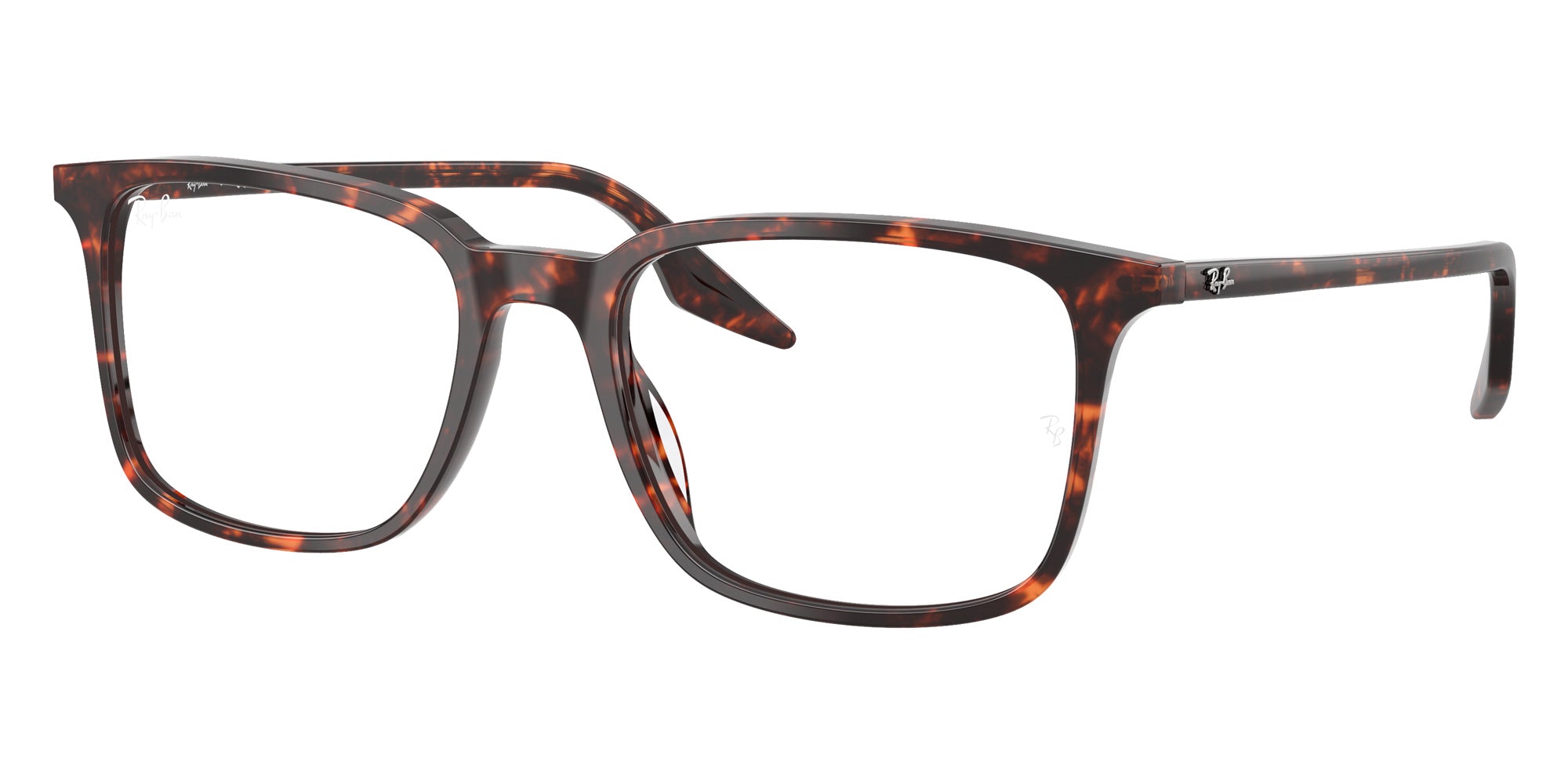 Ray-Ban® RX5421 RX5421 8423 55 Eyeglasses - Havana Red Turtle