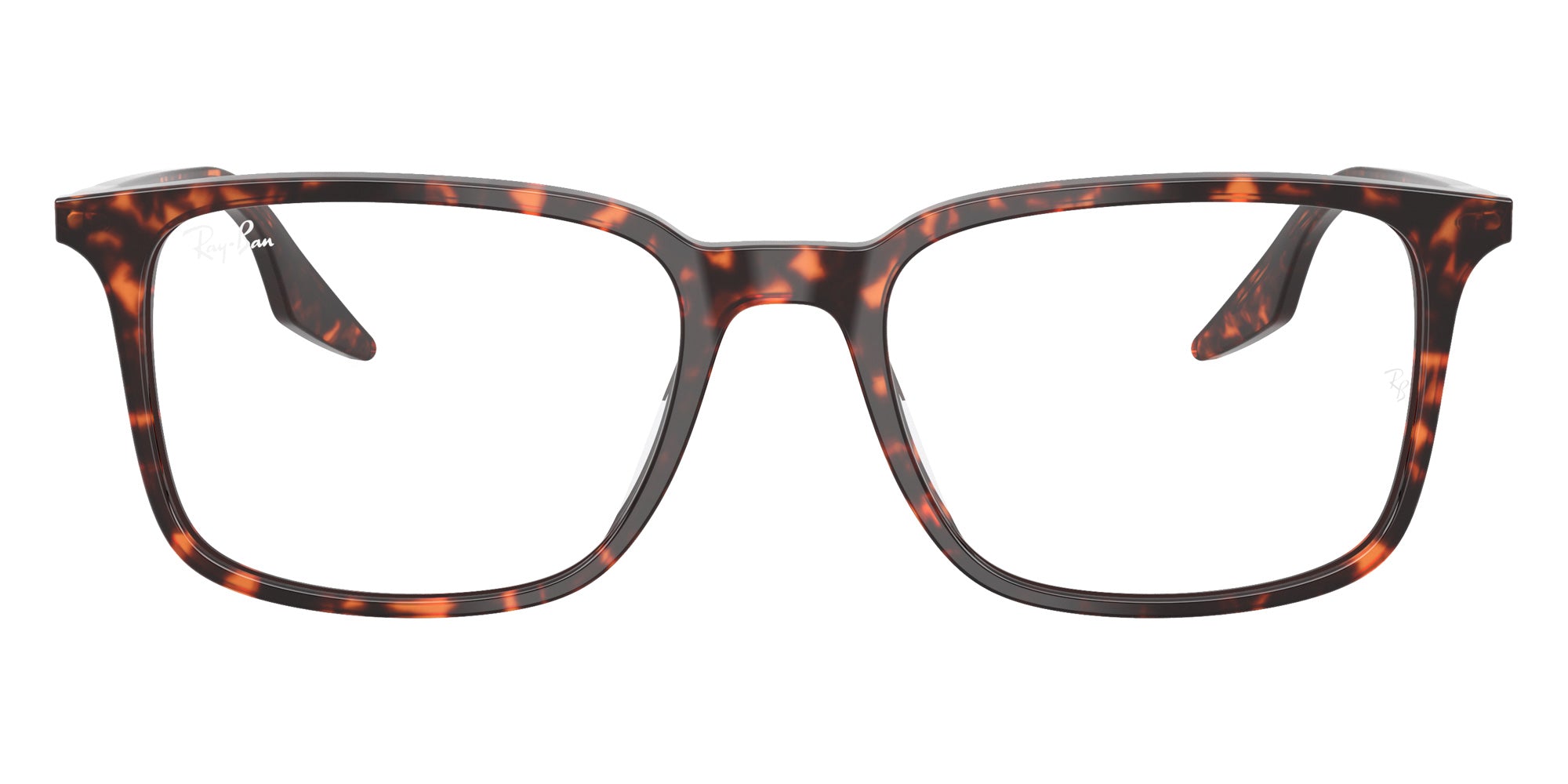 Ray-Ban® RX5421 RX5421 8423 55 Eyeglasses - Havana Red Turtle