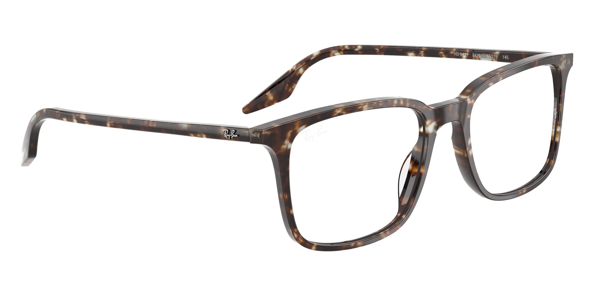 Ray-Ban® RX5421 RX5421 8425 55 Eyeglasses - Havana Yellow Turtle