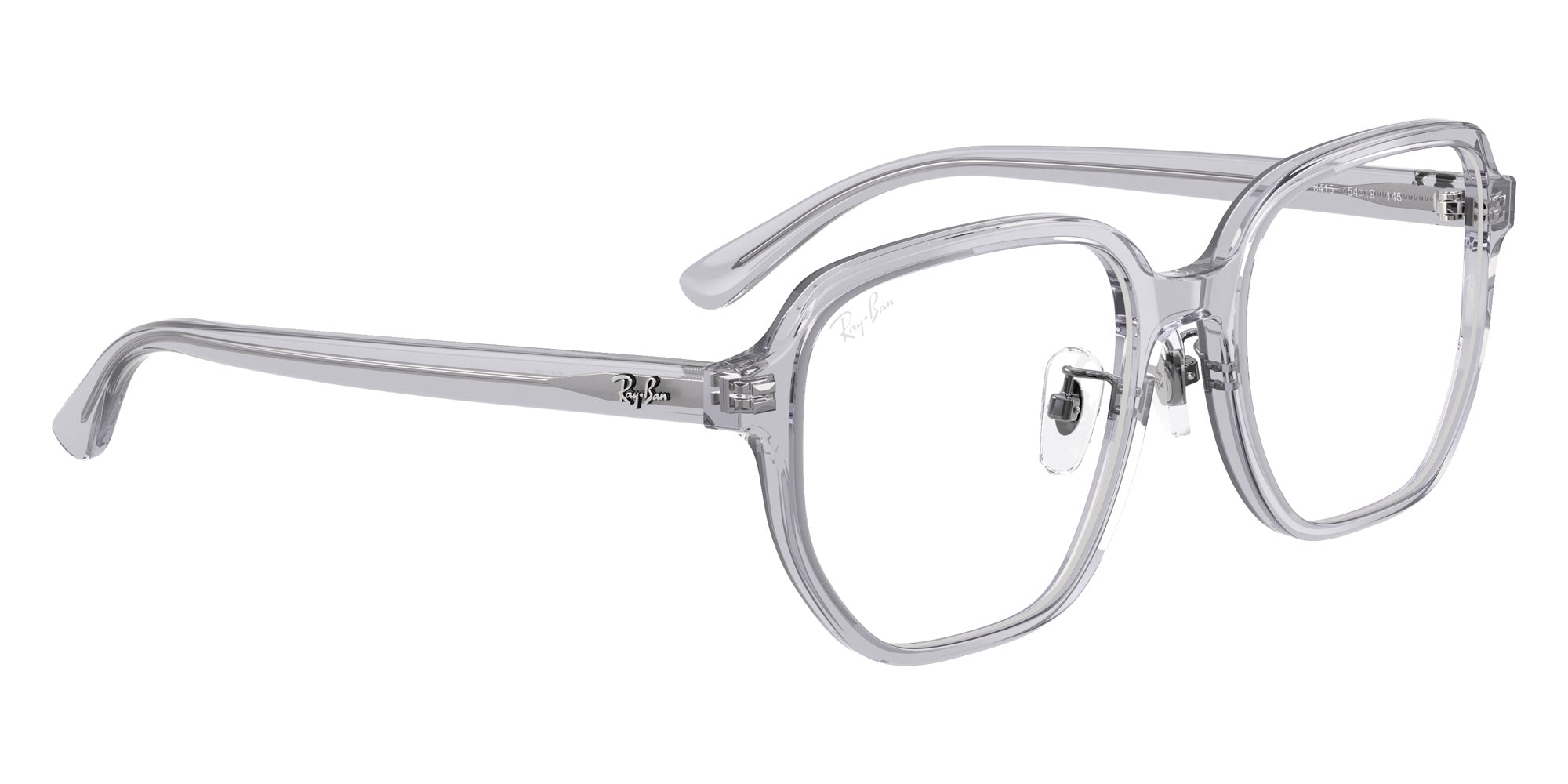 Ray-Ban® RX5424D RX5424D 8415 54 Eyeglasses - Transparent Gray