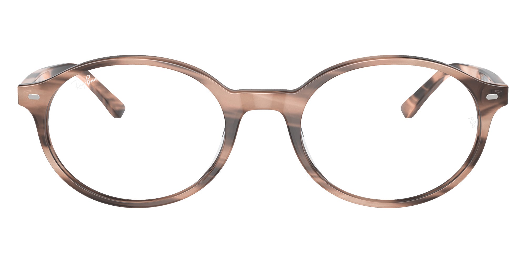 Ray-Ban® RX5429 RX5429 8358 53 Eyeglasses - Striped Pink