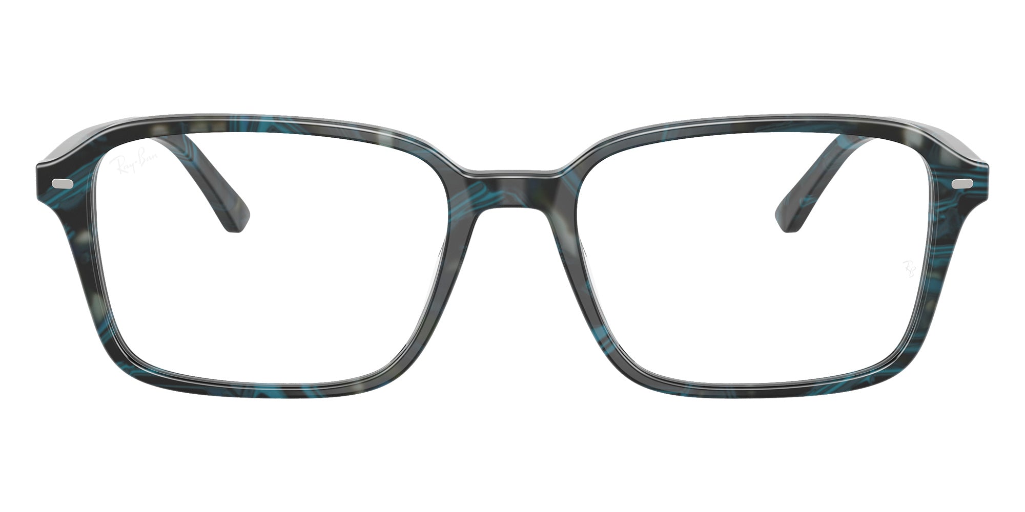Ray-Ban® RX5431 RX5431 8394 56 Eyeglasses - Transparent Fantasy Blue/Gray