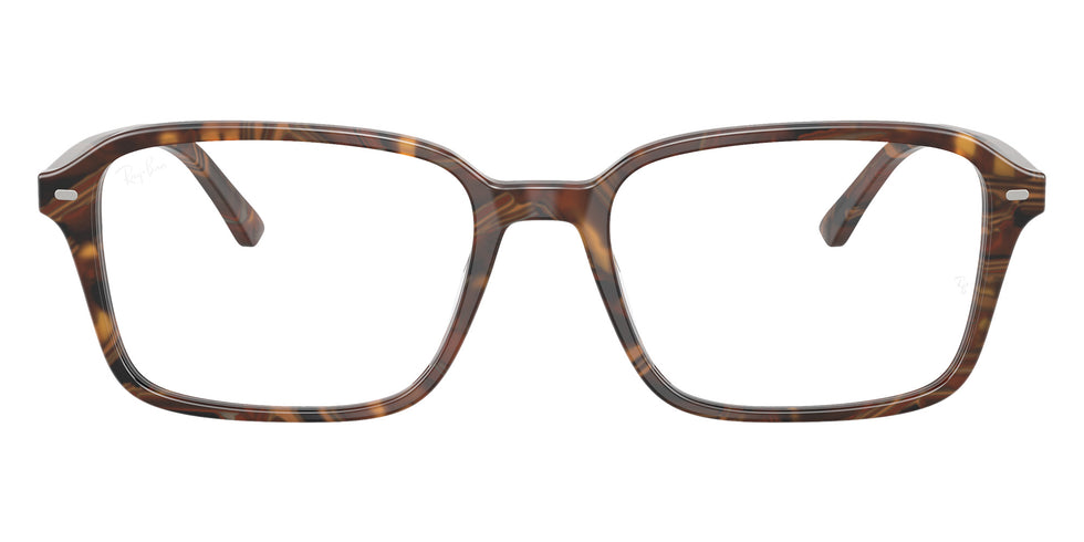 Ray-Ban® RX5431 RX5431 8395 56 Eyeglasses - Transparent Fantasy Brown/Yellow