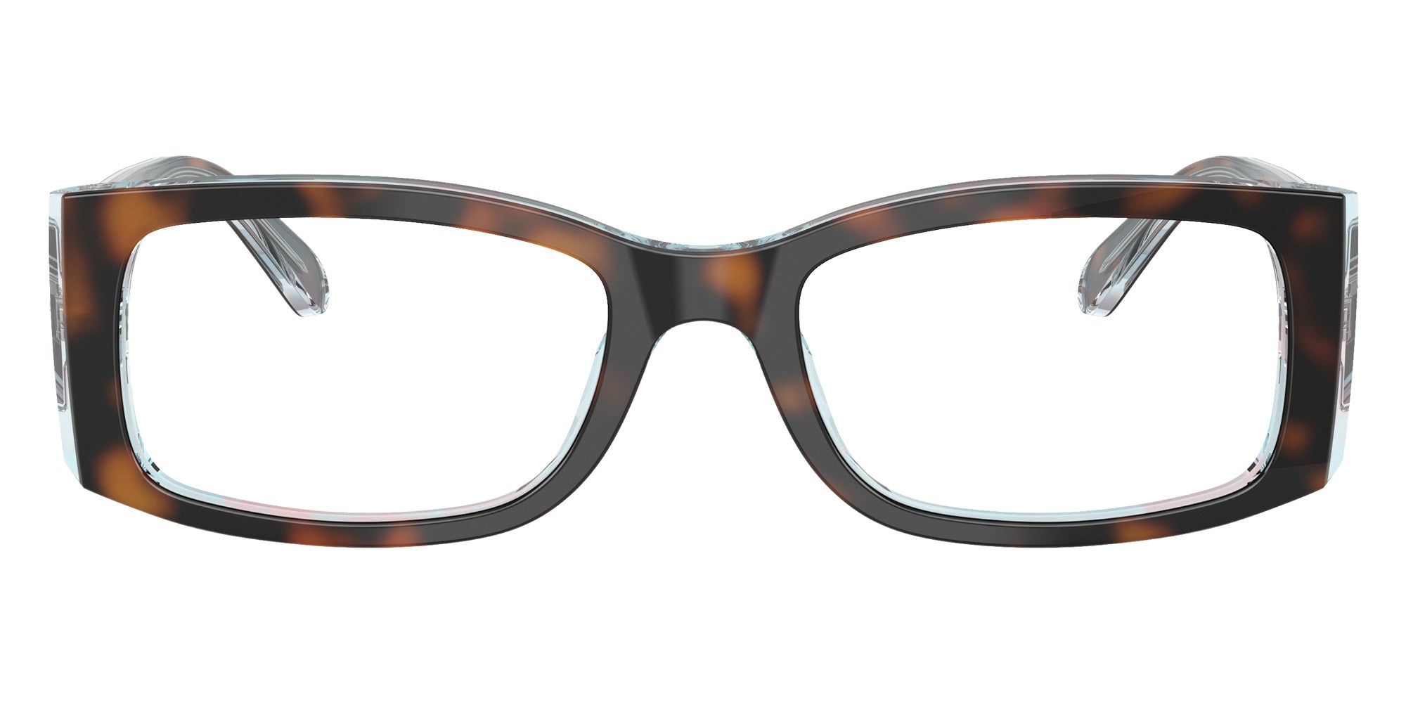 Ray-Ban® RX5434 RX5434 8401 54 Eyeglasses - Dark Havana On Multicolor