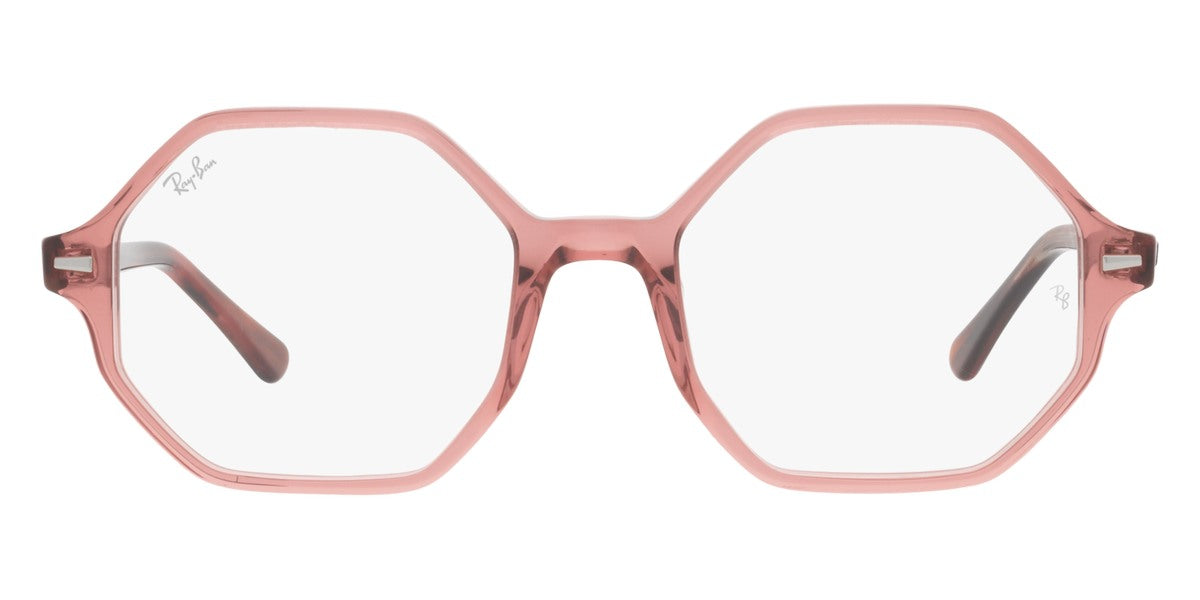 Ray-Ban® Britt RX5472 RX5472 8179 54 - Transparent Brown Eyeglasses