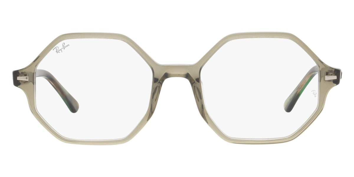 Ray-Ban® Britt RX5472 RX5472 8179 52 - Transparent Brown Eyeglasses