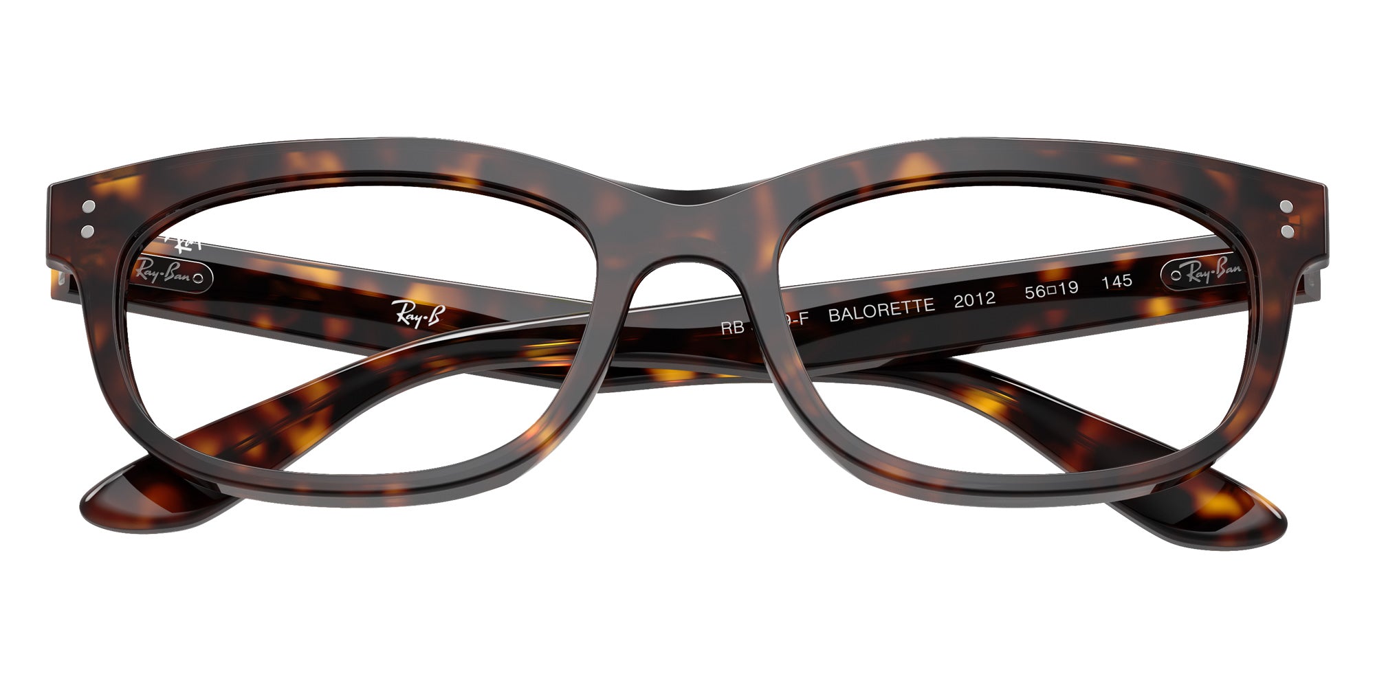 Ray-Ban® RX5489F RX5489F 2012 54 Eyeglasses - Havana