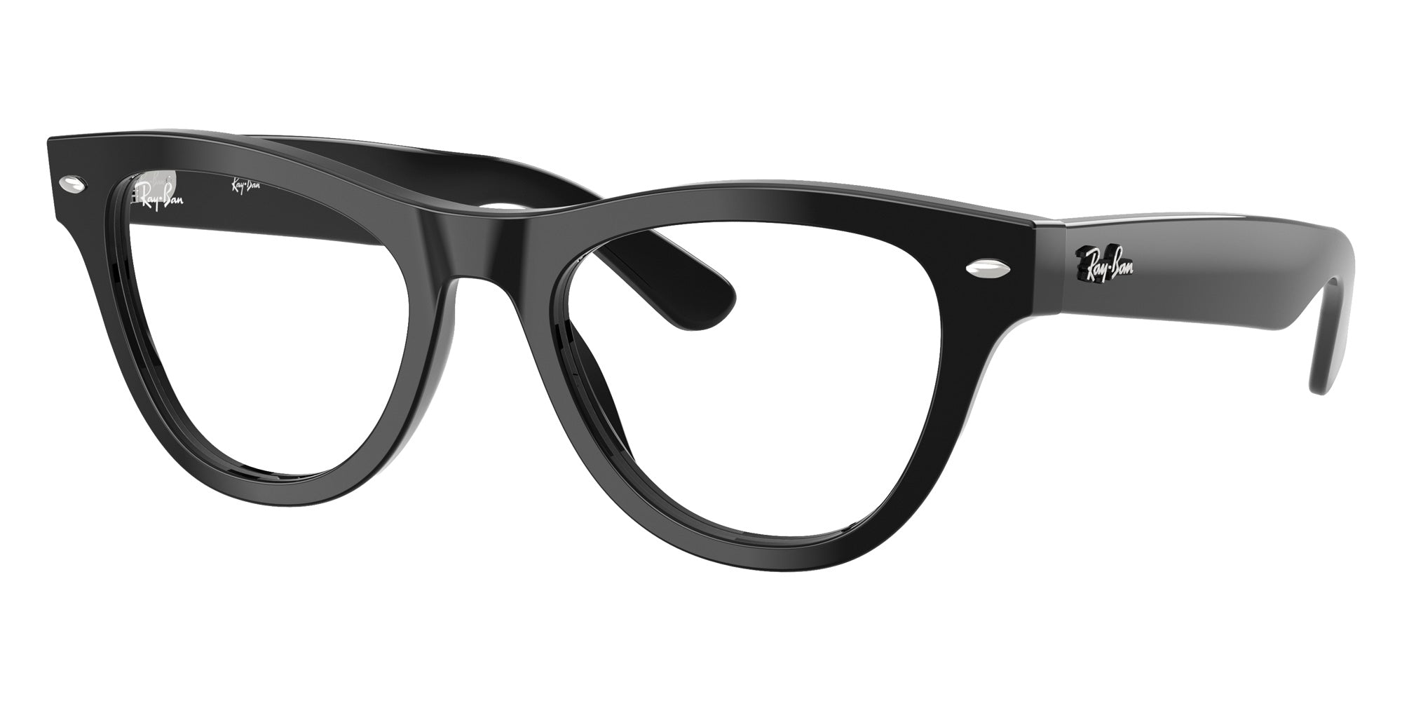Ray-Ban® RX5510 RX5510 2000 52 Eyeglasses - Black