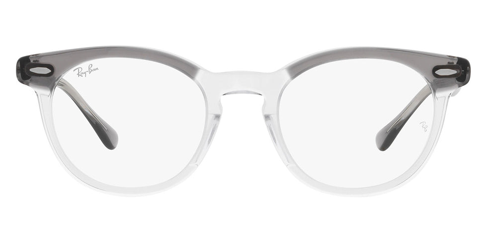 Ray-Ban® Eagleeye RX5598F RX5598F 8111 51 - Gray on Transparent Eyeglasses
