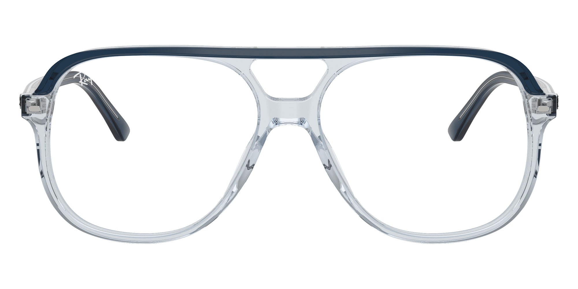 Ray-Ban® RX5698 RX5698 8324 56 Eyeglasses - Blue Transparent