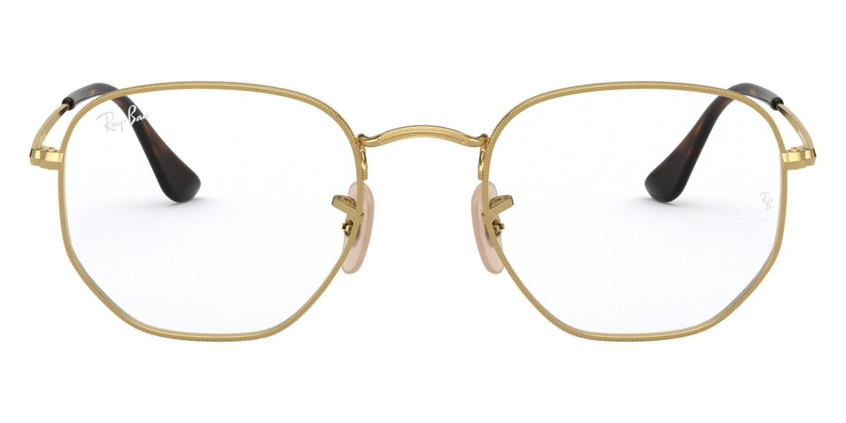 Ray-Ban® Hexagonal RX6448 RX6448 2509 51 - Black Eyeglasses