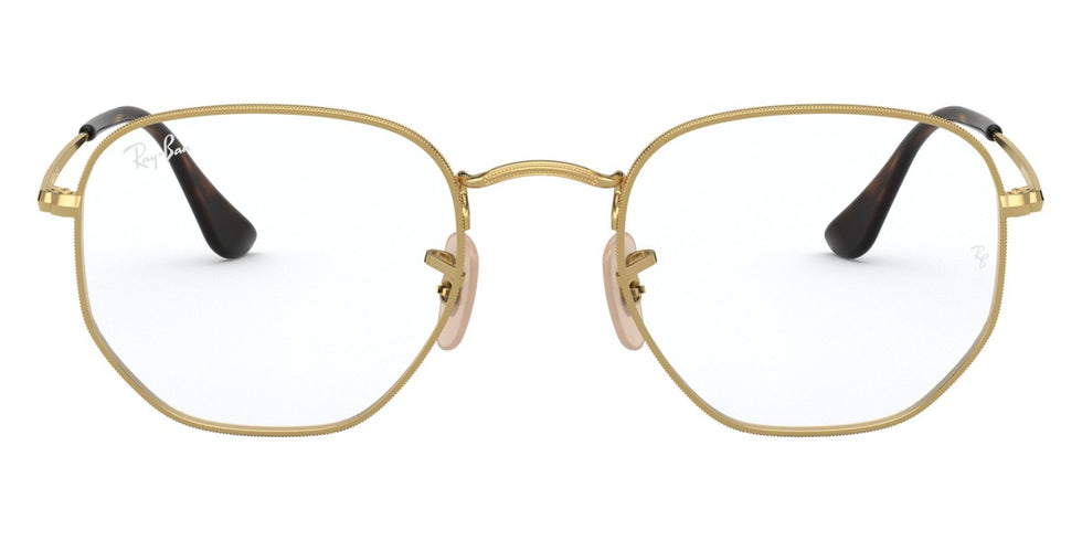 Ray-Ban® Hexagonal RX6448 RX6448 2509 51 - Black Eyeglasses
