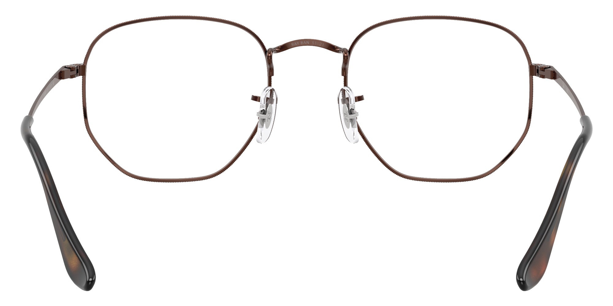 Ray-Ban® RX6448 RX6448 2511 54 Eyeglasses - Brown