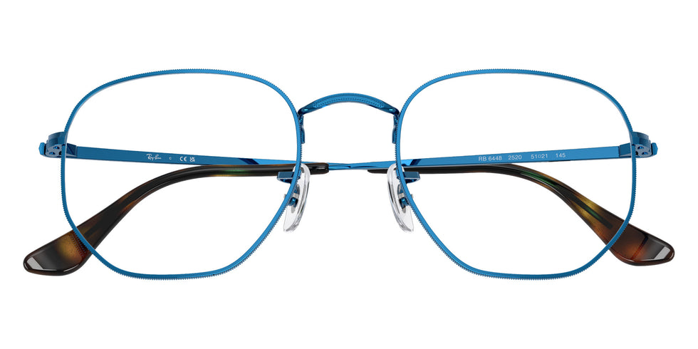 Ray-Ban® RX6448 RX6448 2520 54 Eyeglasses - Blue