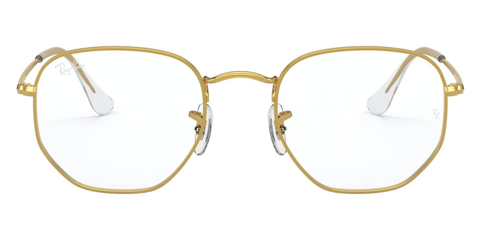Ray-Ban® Hexagonal RX6448 RX6448 2509 54 - Black Eyeglasses