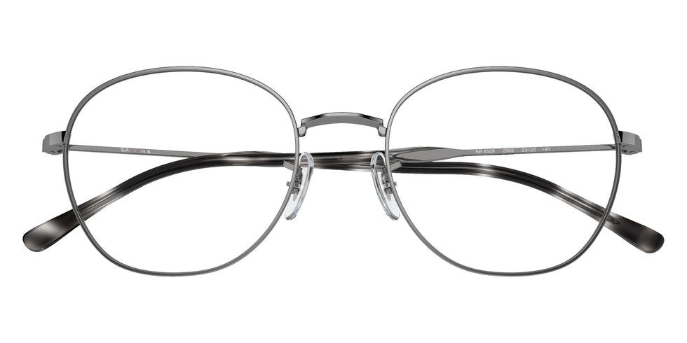 Ray-Ban® RX6509 RX6509 2502 53 Eyeglasses - Gunmetal