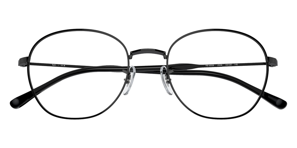 Ray-Ban® RX6509 RX6509 2509 53 Eyeglasses - Black