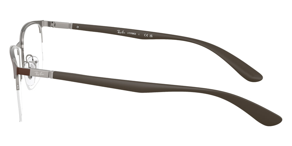 Ray-Ban® RX6513 RX6513 3228 55 Eyeglasses - Sand Brown