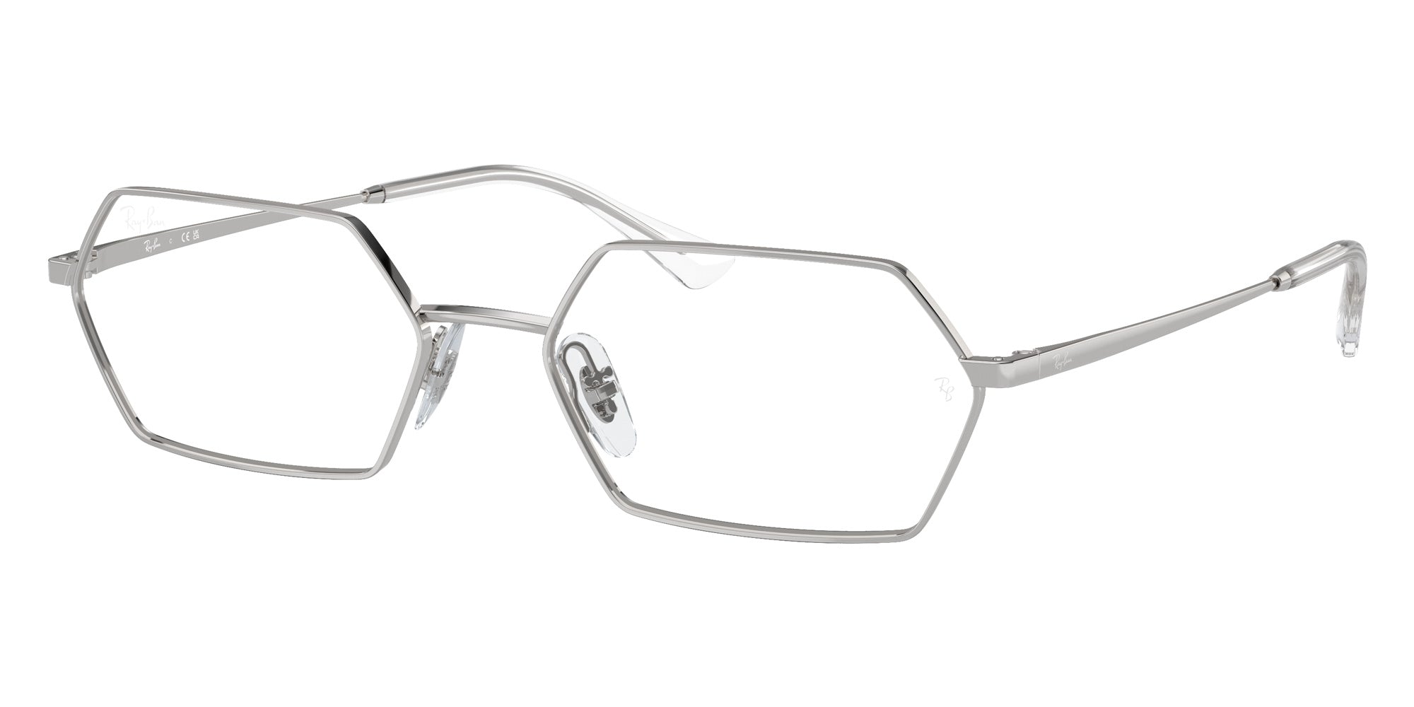Ray-Ban® RX6528 RX6528 2501 56 Eyeglasses - Silver