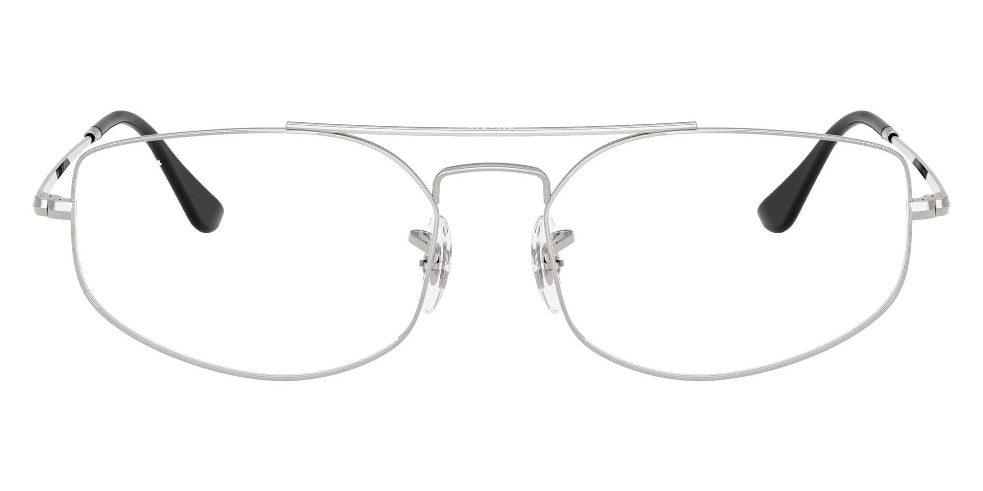 Ray-Ban® RX6545 RX6545 2501 58 Eyeglasses - Silver