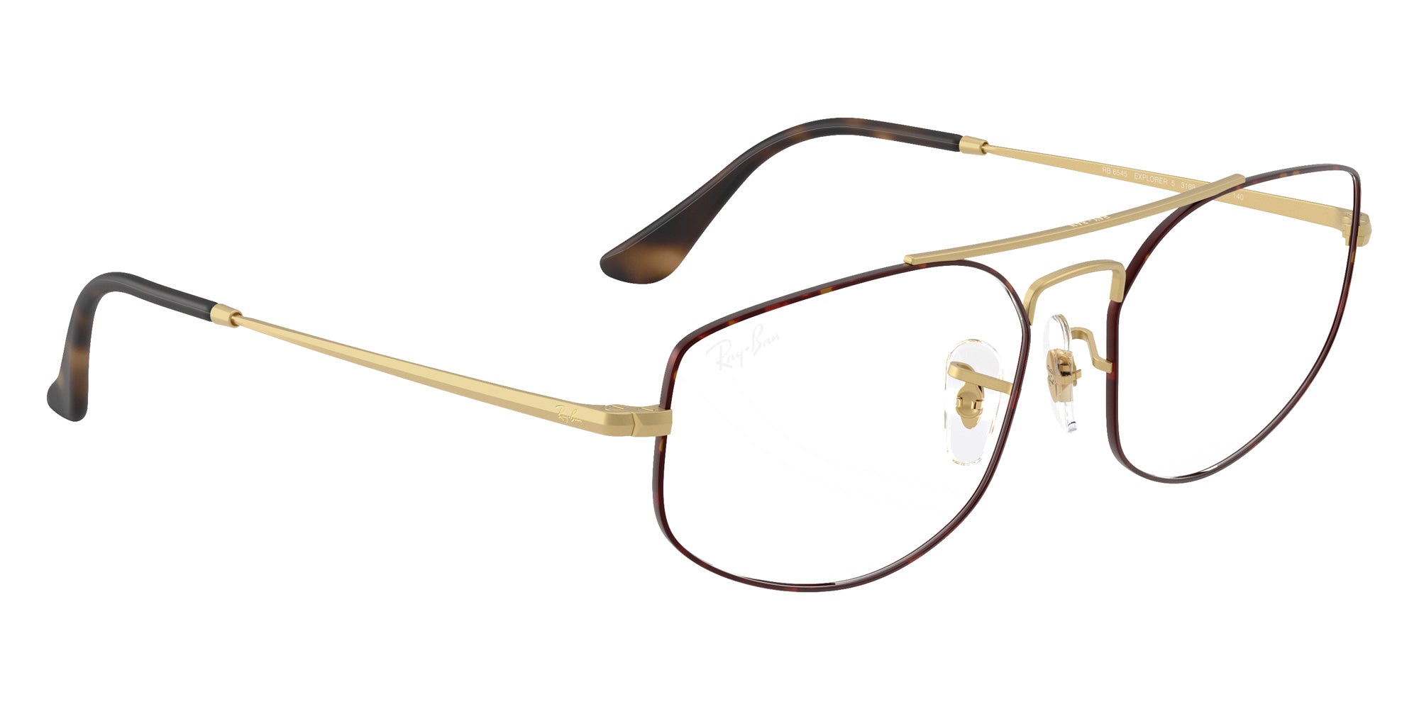 Ray-Ban® RX6545 RX6545 3188 58 Eyeglasses - Matte Arista Gold