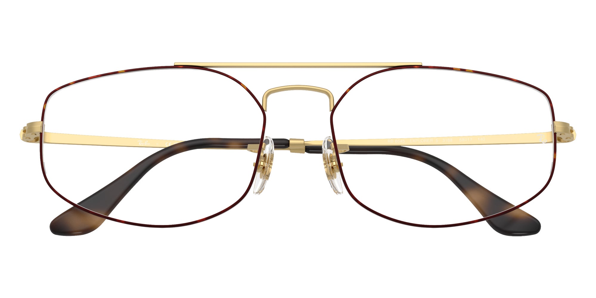 Ray-Ban® RX6545 RX6545 3188 58 Eyeglasses - Matte Arista Gold