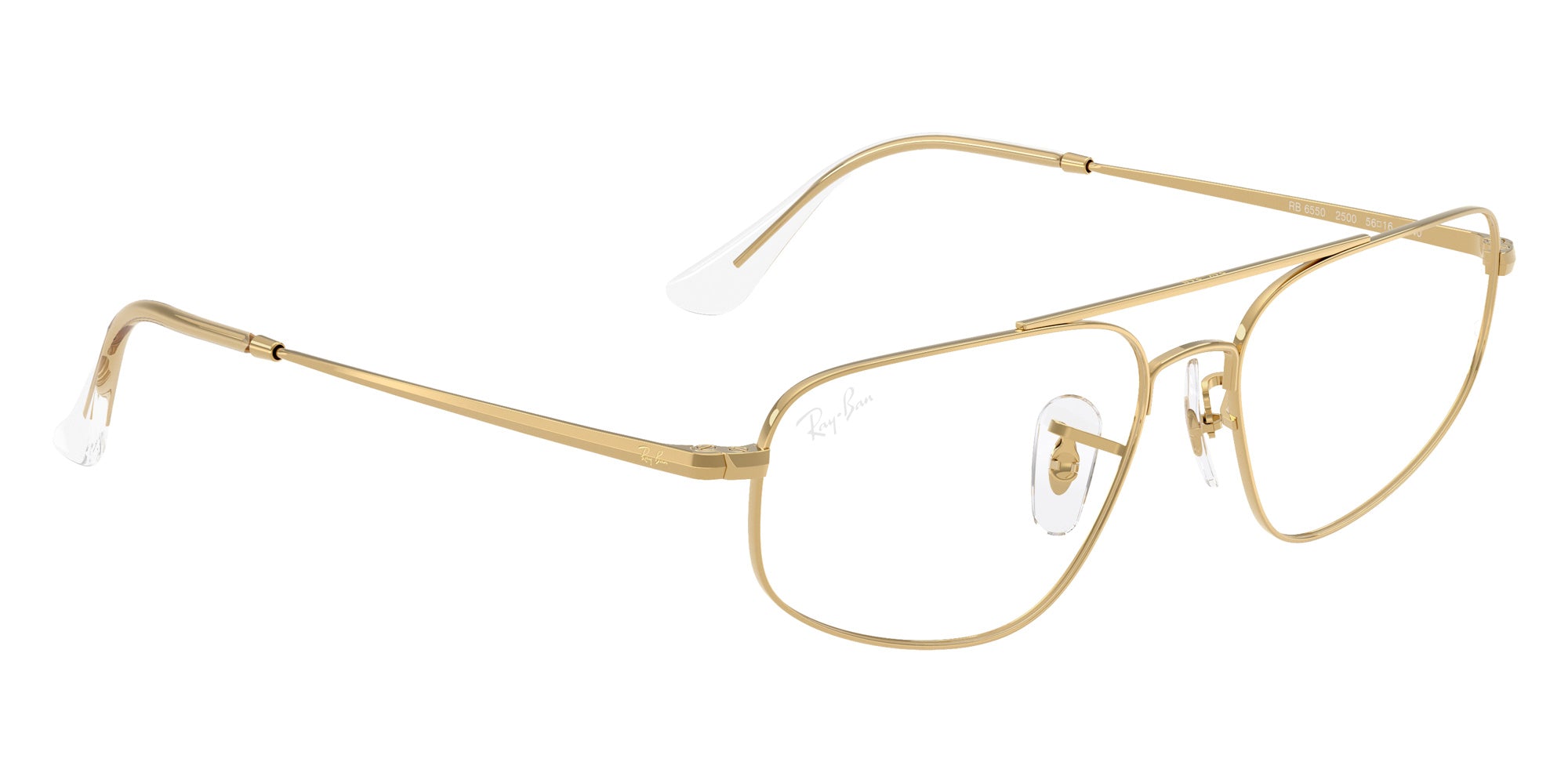 Ray-Ban® RX6550 RX6550 2500 56 Eyeglasses - Arista Gold