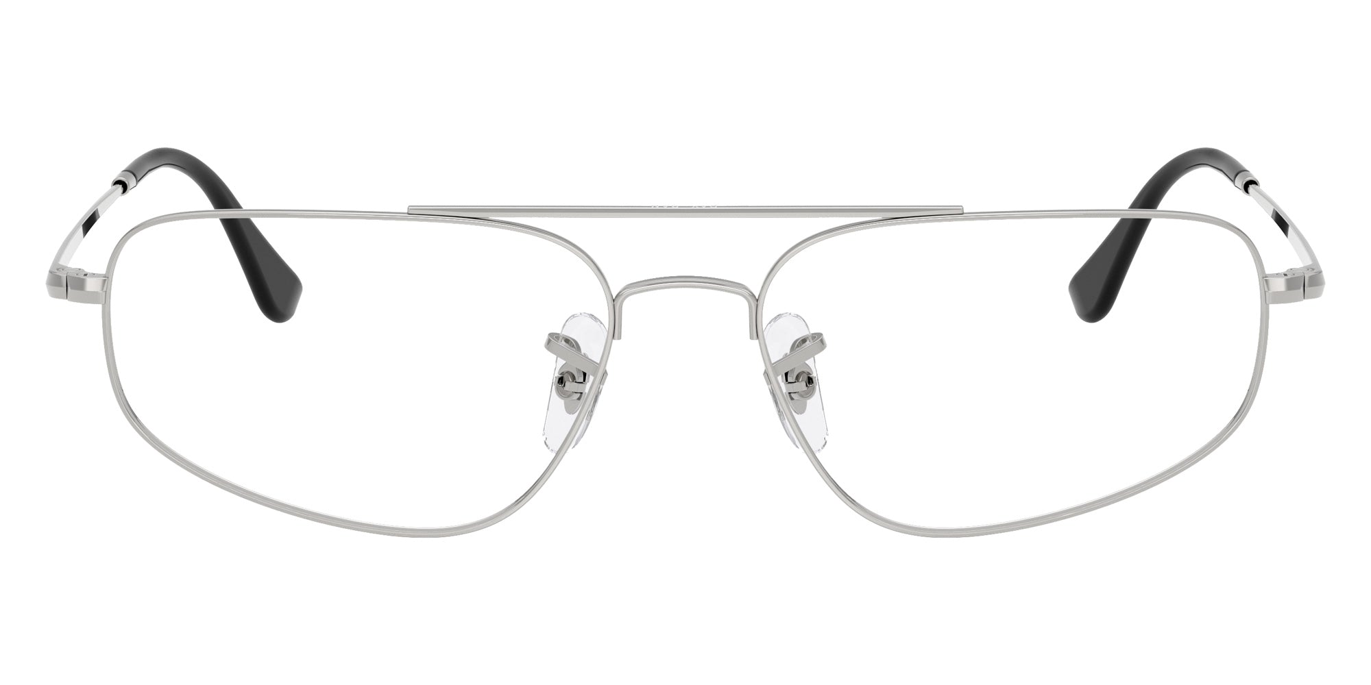 Ray-Ban® RX6550 RX6550 2501 56 Eyeglasses - Silver