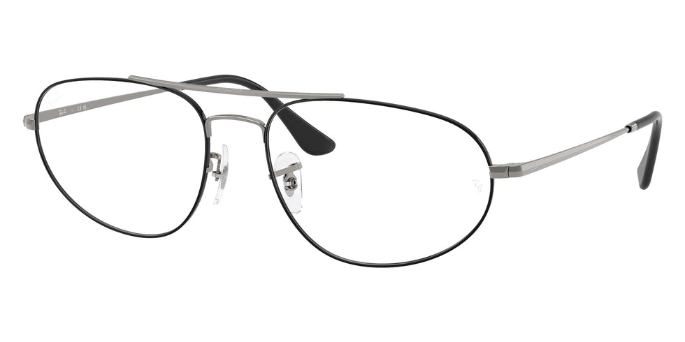 Ray-Ban® RX6645 RX6645 3179 60 Eyeglasses - Gunmetal