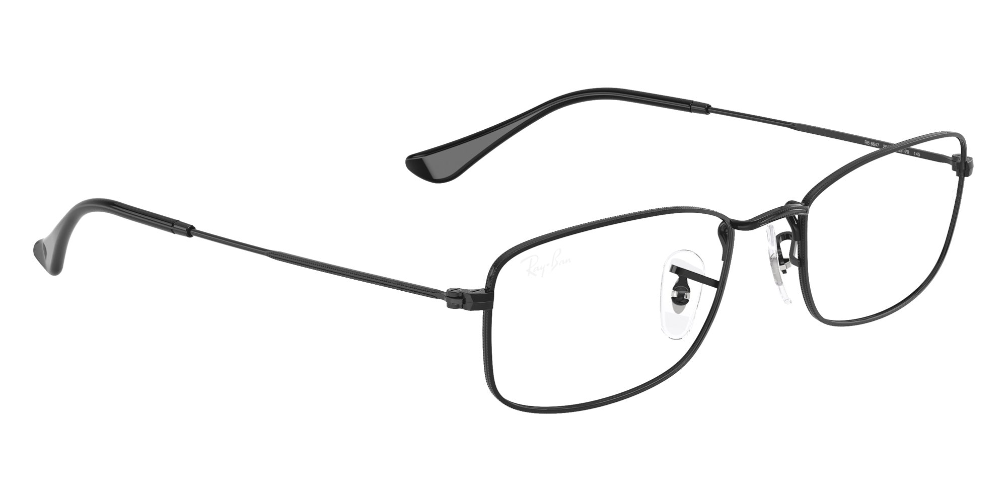Ray-Ban® RX6647 RX6647 2509 55 Eyeglasses - Black
