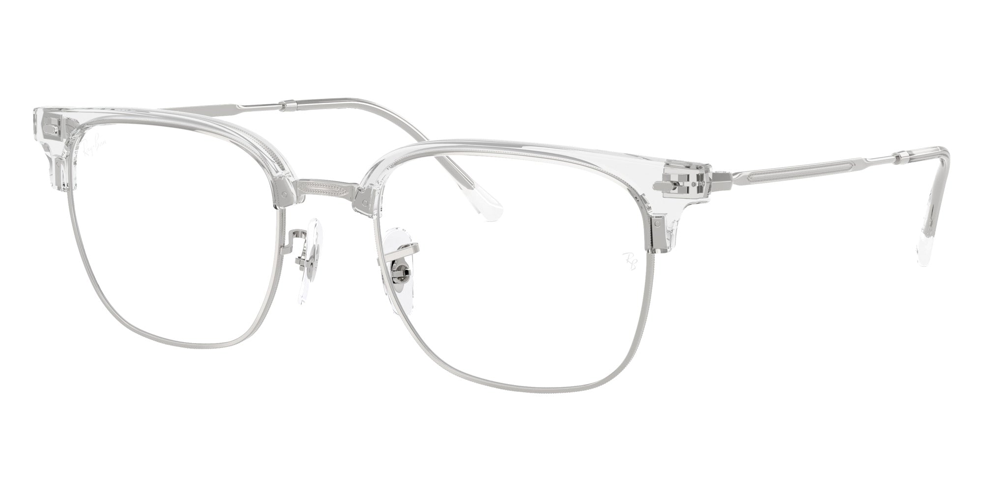 Ray-Ban® RX7216F RX7216F 2001 53 Eyeglasses - Silver