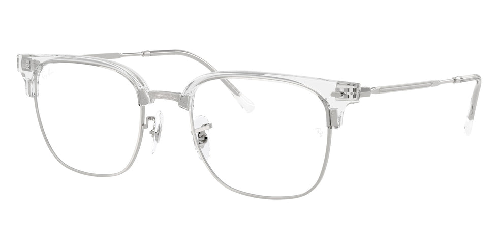 Ray-Ban® RX7216F RX7216F 2001 53 Eyeglasses - Silver