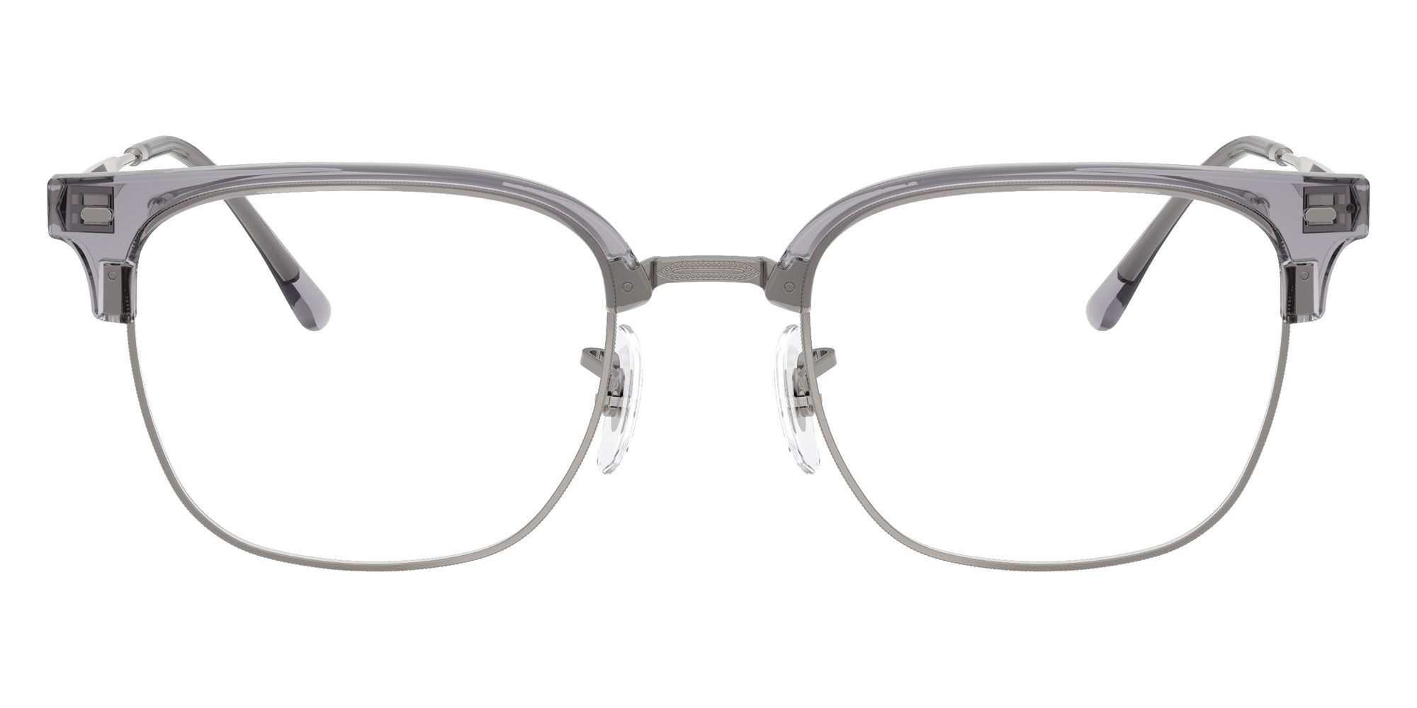 Ray-Ban® RX7216F RX7216F 8470 53 Eyeglasses - Gunmetal