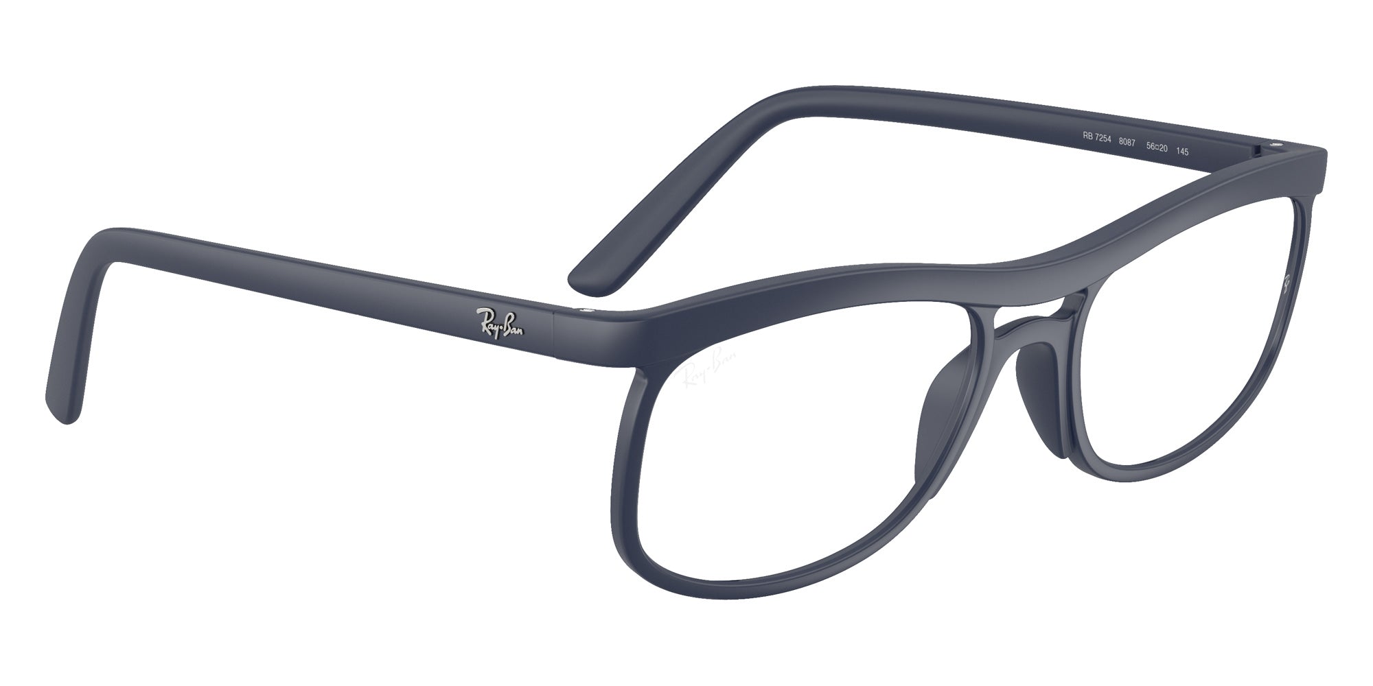 Ray-Ban® RX7254 RX7254 8087 56 Eyeglasses - Sand Dark Blue