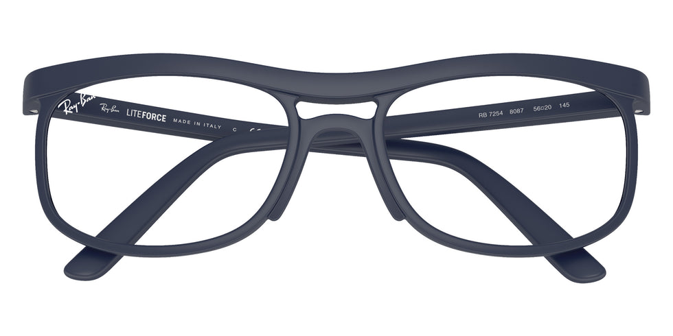 Ray-Ban® RX7254 RX7254 8087 56 Eyeglasses - Sand Dark Blue