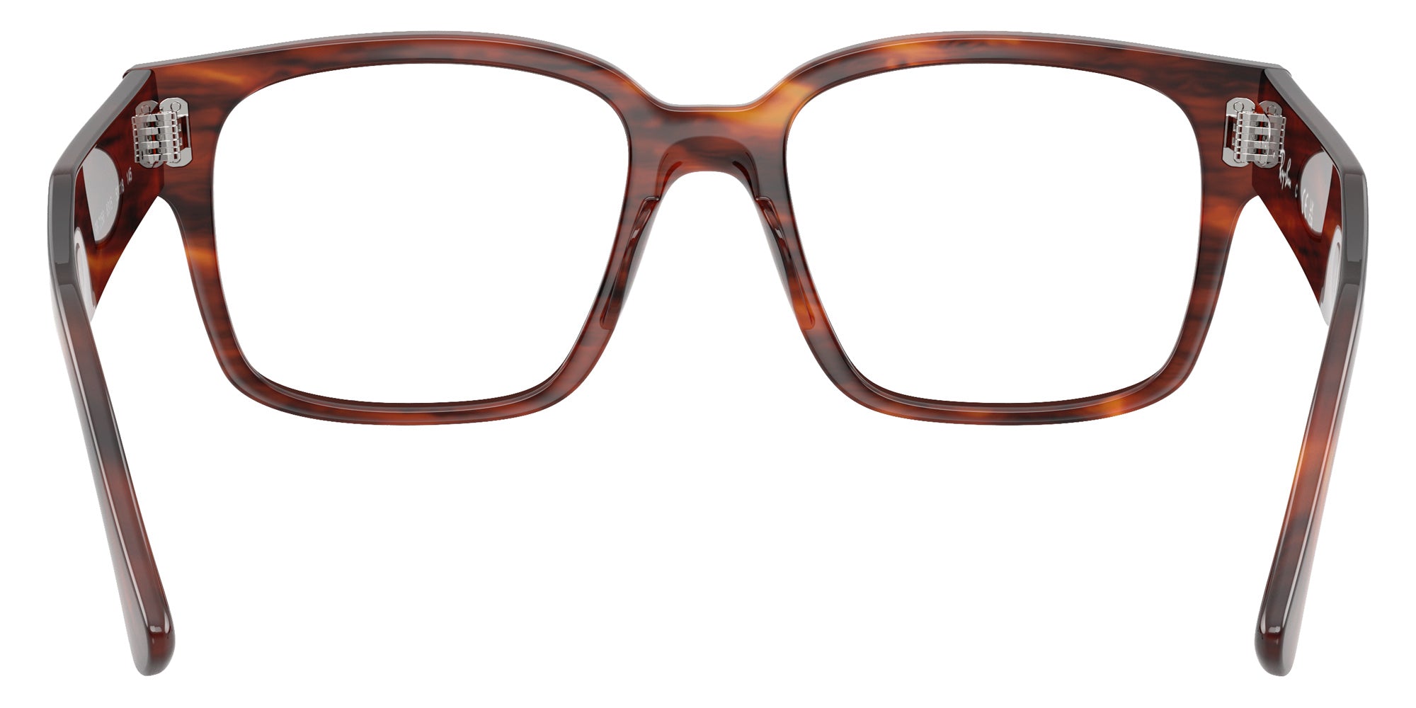 Ray-Ban® RX7256 RX7256 8315 53 Eyeglasses - Striped Havana