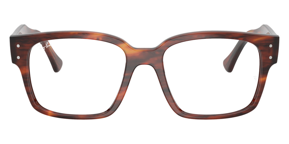 Ray-Ban® RX7256 RX7256 8315 53 Eyeglasses - Striped Havana