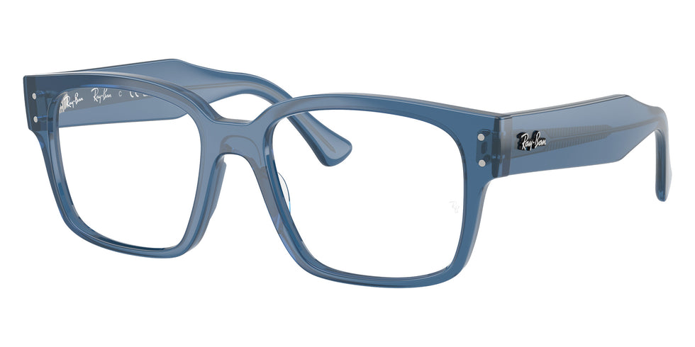 Ray-Ban® RX7256 RX7256 8429 51 Eyeglasses - Transparent Blue