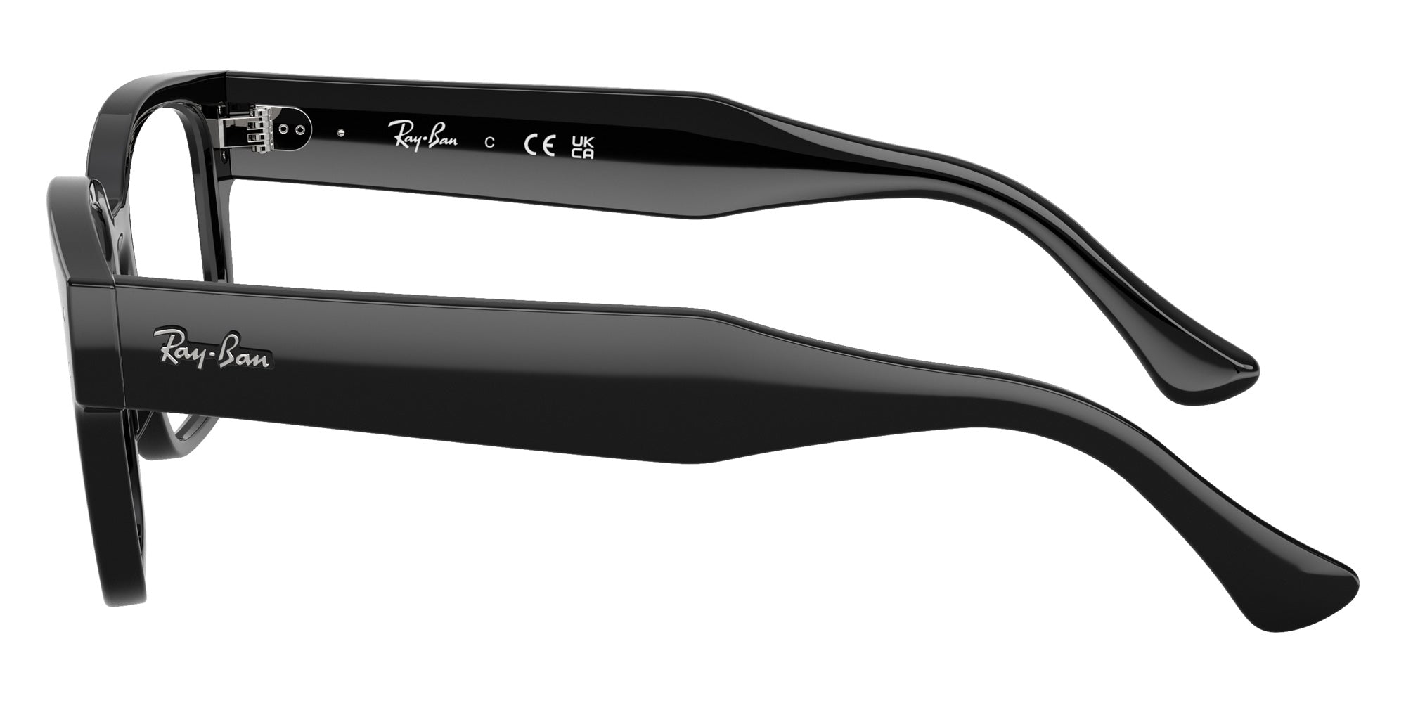 Ray-Ban® RX7256F RX7256F 8260 50 Eyeglasses - Black