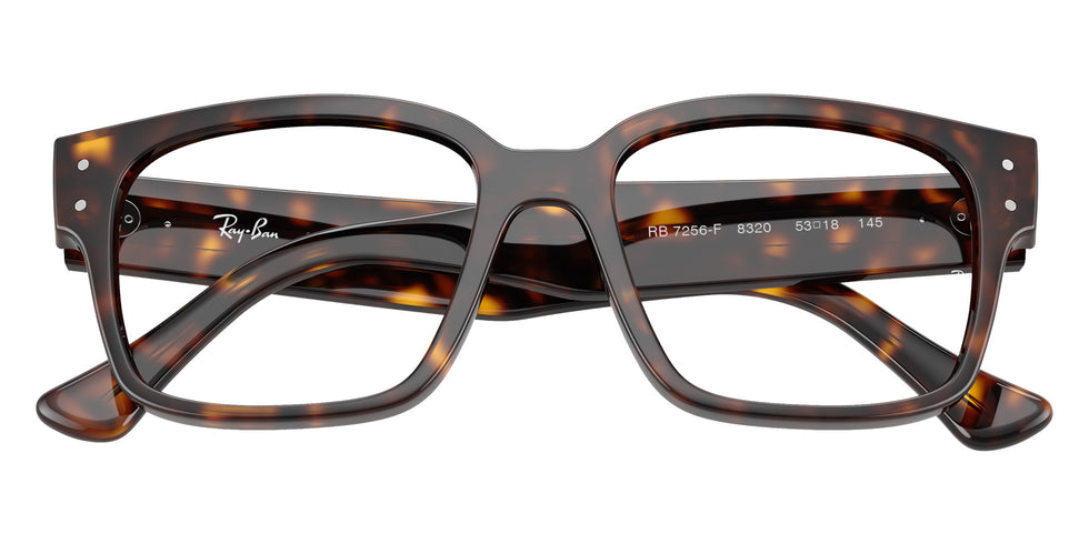Ray-Ban® RX7256F RX7256F 8320 50 Eyeglasses - Havana